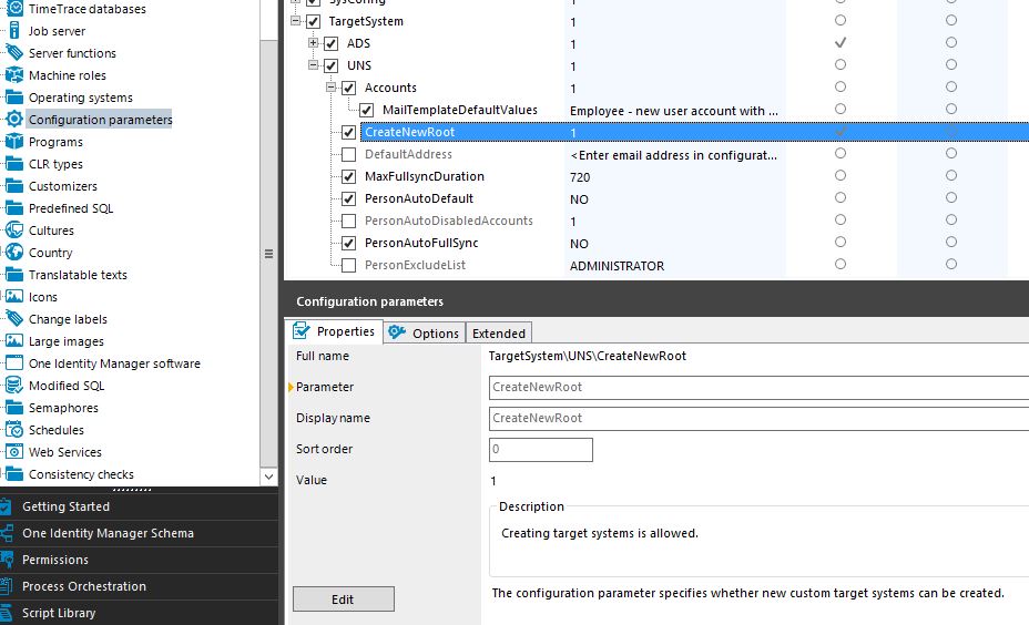 Unsb Node Is Dim In Designer And Custom Target System Category