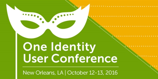 Join us for the One Identity User Conference