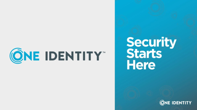 Security Starts with Identity